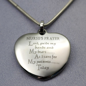 Nurse Prayer Necklace