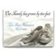 Our Personalized New Baby Personalized Canvas Wall Art - Family Has Grown By Two Feet is the perfect gift for anyone with a new bundle of Joy. This canvas print has gallery wrapped edges so they are prefect to hang with or without a frame and comes in size 8"x10" or 11"x14". 