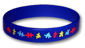 unknown Autism Rubber Bracelet