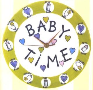 unknown Changing Time Baby Clock