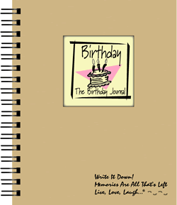 unknown Birthday Journal