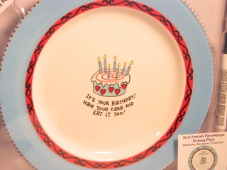 unknown DIY Birthday Plate and Pen