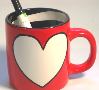 unknown DIY Heart Mug