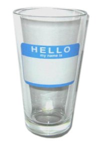 unknown Hello...My Name Is Glassware