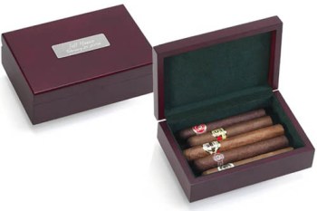 unknown Cherry Wood Humidor