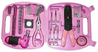 unknown Large Pink Tool Set