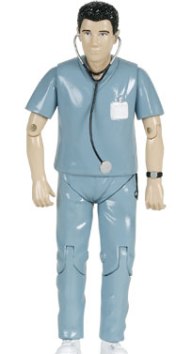 unknown Male Nurse Action Figure