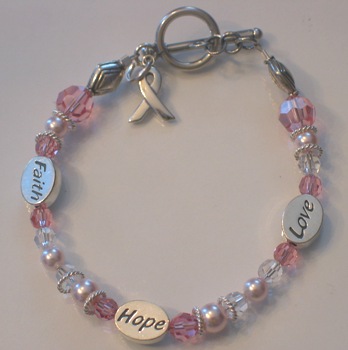 unknown Breast Cancer Awareness Faith Hope Love