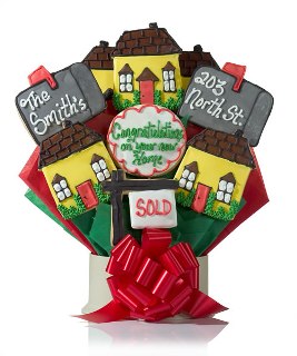 unknown Hearty Housewarming Cookie Gift Bouquet