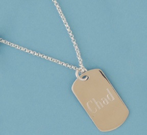 unknown Personalized Guys Necklace