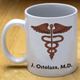 Celebrate a graduation or thank a special person with our Medical Coffee Mug. Personalize your Medical Coffee Mug with any name. 
