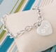 Our Greek Heavy Weight Charm Bracelet makes for a fabulous initiation gift. With its timeless design and simple style, this bracelet can be worn for all occasions! Crafted of sturdy, sterling silver-plated links, this trendy bracelet is finished with a classic heavy weight heart charm and free personalization. Includes a free organza gift pouch. Details: Size: Measures 7 inches long. Materials: Sterling silver-plated metal 