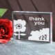 Say thank you in a special way with our flowered thank you keepsake. 