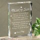 The light dances off of this beautifully engraved Personalized Sisters Keepsake creating an attractive display. There is nothing like showing your Sister how much she means to you with a Personalized Sister Keepsake. 