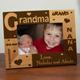This Personalized "All About Grandma" Wooden Picture Frame makes a great gift for Grandma on Mothers Day, Grandparents Day, her birthday, or any other special occasion! The frame can be personalized with up to 6 names. 