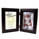 Show how much you appreciate everything they do! This gift is perfect for any christening or baptism gift for any Godparent. Our Count My Blessings Godparent Black Bi-Fold Personalized Picture Frame measures 11 3/4"x 7 3/4" and holds two 4"x6" photos. Personalize your"Count My Blessings" Godparent Black Bi-Fold Personalized Picture Frame with any Godparents name and Love, from any Godchilds name. Please select Godmother, Godfather or Godparents. 