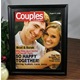 Our Couples Magazine Cover is printed on a high gloss paper and put into our 8" x 10" Black Frame. Picture frame includes an easel back that allows for desk display or can be hung on the wall. Includes FREE Personalization! Upload your favorite photo below. Personalize with Couples Names and date. *Due to the style and design of this item we reserve the right to adjust and crop photo as we see fit. 
