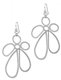 These beautiful, abstract flower earrings compliment any look! Add some artistic flair to any outfit this spring. 