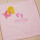 Your darling little girl will rest comfortably with her very own Embroidered Baby Blankie. An adorable personalized baby gift she can enjoy around the house or while taking a nap. Perfect size for child to carry and feel secure. 