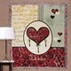 Show how much you love each other through different languages on our beautifully Embroidered Heart Felt Tapestry Throw Blanket. Say I love you in English, Spanish, French and Italian and enjoy this Personalized Blanket with your sweetheart. This Embroidered Love Throw Blanket makes a great gift for Weddings, Sweetest Day, Valentine’s Day or any special occasion. 