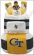 Start baby off right by teaching them whos the best college team! Direct from official collegiate licensed manufacturers. Topping this all-star collegiate baby cake is a rubber duckie referee to keep everyone in line, and instead of referees whistle, baby gets an awesome team pacifier! Next in line is a pair of team baby booties to keep babys feet warm and sporty. Also included is babys first team t-shirt to show school spirit. Completing the outfit is an adorable and snuggly team knit cap. 