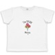 Our ultra-feminine flowered tee-shirts feature colorful blooms that look pretty on everyone, from the littlest flower girl to the mother of the bride. Available in bright white with multi-colored flowers, these are ideal for the bridal shower or to wear during a casual rehearsal dinner. Each tee shirt features the name of the recipient and her honorary title for the special day. The shirts are made of 93% high performance poly and 7% easy-stretch spandex. Available in womens sizes S, M, L and XL and girls sizes XS, S and M. Personalize the top line with up to 20 characters (will print in all caps) and the bottom line with up to 15 characters. Images show personalization suggestions. Be creative! 