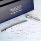 For someone who simply loves to write, nothing fits the bill like this Personalized Waterford® Lismore Fountain Pen. Sturdy but stylish, this chrome-plated brass quality writing instrument makes a great gift for the young executive, soon-to-be college student, or anyone who appreciates the fine art of writing. 
