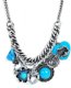 This fun, bold necklace is adorned with unique charms!