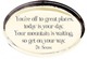 Dr. Seuss knew just how to put into words....this great gift idea for graduation or as a gift for someone who is in a new direction in life. Inspired by the charm of vintage papers, whimsical calligraphy is written in black, on a vintage cream background. French crystal is dramatically heavier and sparkles more than traditional glass.