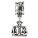 Celebrate a graduation from law school and commemorate the day with our sterling silver legal scales charm. Begin a new bracelet that will be filled with memories and personality or give to someone special who has already begun their bracelet. Express yourself through jewelry.