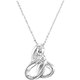 This item comes with 18" chain, a gift box and a card with poem. Sterling Silver 