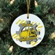 Your special worker has built our homes, offices, hospitals and every other structure we enter each day. So, why not give your hardworking industrious construction worker this unique Personalized Construction Worker Ornament as a wonderful way to say thank you this Christmas. Each Personalized Christmas Ornament is sure to become a treasured keepsake cherished year after year. Our Construction Worker Ceramic Ornament is a flat ornament and measures 2.75" in diameter. Each Ornament includes a ribbon loop to easily hang from your Christmas tree. Includes FREE Personalization! Personalized with any name.