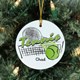 Celebrate the tennis players in your life with our Personalized Tennis Ornaments. Our unique Tennis Personalized Ceramic Ornaments make excellent Christmas Keepsakes that are cherished year after year. Let your Tennis champion, teammates and coaches reflect their love for tennis with this unique Christmas Tree Decoration. 