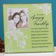 Celebrate an amazing friendship with our thoughtful and inspirational gift plaque. Petite beveled glass frame features a 2 1/8" sq. photo opening and is made to stand with attached easel backer. White box. 5 3/8" x 5 3/8". 