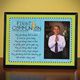 Our -painted hardboard plaque makes a handsome gift idea for a young boy making his First Communion. Features a printed facing and a 3 3³8" x 5" photo opening. Hang or stand. Shrink wrapped with corner protectors.Hardboard 10" x 7 1³2".