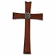 Elegant and simple, this solid wood cross features a pewter-tone “medal” at the center and come ready to hang. Its the perfect way to say congratulations to the First Communicant. From Abbey Press. 5 3³4" x 10 1³4". 