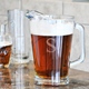 Youll be the hostess with the mostest when you add our distinguished All Purpose Glass Pitcher to your home barware collection. A perfect gift for the bride/groom, holiday gifts or birthday gift ideas for the beer lover. Use for entertaining on special occasions or simple, every day use, this classically designed pitcher features a thick weighted bottom, easy pour spout, shapely handle and free personalization. By combining sleek style and pleasing functionality, its one dishwasher safe piece youll be thrilled to have through the years. 