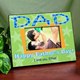 There is no better way to let your father know he is loved this Fathers day when you surprise him with a Personalized Picture Frame! Showcase your Father in this youthful Fathers Day Picture Frame! FREE Personalization is included! Personalize your Fathers Day Picture Frame with any one line custom message! (I.E. I love you, Ethan) Our Personalized Photo Frame measures 8" x 10" and holds a 3.5" x 5" or 4" x 6" photo. Easel back allows for desk display or ready for wall mount. 