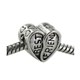 Celebrate a best friend with our best friend charm bead. Add to your bracelet and create your own style.