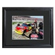Hey all you Jeff Gordon Fans...our personalized autographed print makes a great gift idea for the holidays, office gift, birthday or special occasion gift idea. Print is Handsomely framed in black and includes recipients last name on the pit crew jumper. Our colorful print is perfect for the den or Man Cave! Choose from 5 NASCAR celebs! Includes a custom black, beveled 23" x 19" wood frame and 3" mat with acrylic front, it matches any dcor. Photo measures 13 3/4" x 11 3/4". Enter name to appear on the "Dear" line and last name to be listed on jumpsuit (in all caps).