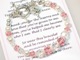 Show your mom just how important she has been and that you appreciate her love and guidance through the years. Here is a sentimental gift to give to the Mother of the Bride (or Groom) to wear during a wedding celebration.  Abernook carries a variety of keepsake gifts for your bridal party including bridesmaid gifts, groomsmen gifts, flower girl and ring bearer gifts. The bracelet is made with pink and clear Swarvoski crystals, Bali silver beads, a silver toggle clasp and includes a dangle heart charm. The bracelet comes arrives in a box with a elegantly printed version of the poem. 