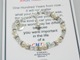 Honor someone special with this inspirational bracelet with the quote 100 Years from Now (authorAnonymous). Each bracelet is created with Swarovski crystals and bali sterling silver. Standard comes with a silver boy/girl charm hangs by the toggle. Other charms available: Nurse, Teach, Heart 