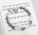 This beautiful and elegant Messages of Love bracelet made with swarovski crystals and sterling silver is a gift that celebrates age. Let someone you know turning sixty is a true celebration!
