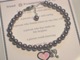 This gift is a wonderful idea for a friend that has brought meaning to your life. Each bracelet is sent with a true definition and one that has a hearfelt meaning. 