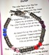 Celebrate a special relationship you have with your sister with our Friendship Sister Bracelet. The bracelet makes a great gift idea for Sisters Day, a birthday gift idea for your sister or any special sister event. Just like the friendship bracelet, this poem has been modified to say, "I am so glad that youre my sister". You can choose from a "Sis" charm or a heart charm.