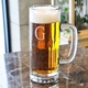 Give a hearty toast with our Frankfurt Tallboy Beer Mug. With its sleek finish and slightly beveled silhouette, youll have one more reason to raise your glass and give cheers. This handsome stein features a weighted bottom, smooth handle and free personalization, bringing a hint of custom to this timeless piece. And because its dishwasher safe and easily maintained, this is something everyone - from family and friends to groomsmen and coworkers - will love having as part of their barware collection. 