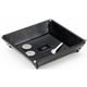 The perfect gift for the man who appreciates the little things in life, and never remembers where he put them. Trs chic leather tray keeps spare change, cufflinks and important notes from disappearing into the Bermuda Triangle of your buddys apartment. Tray measures 6 1/4" x 6 1/4" x 1 1/4" 