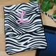 This personalized tablet case in a cool zebra print is perfect for the gal on the go. Whether a professional, student or mom on the go, be in style with our fun gift idea.