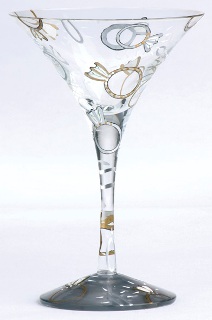 unknown Wedding Martini Glass