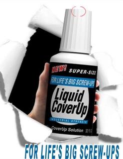 Liquid Cover-Up, Giant White Out